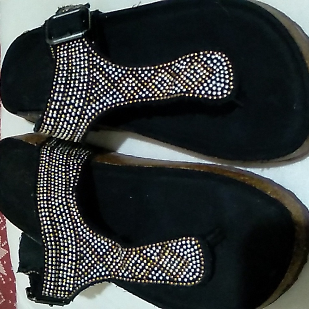 Portàge sandal bronze and silver beaded size small (5/7) - Picture 9 of 9